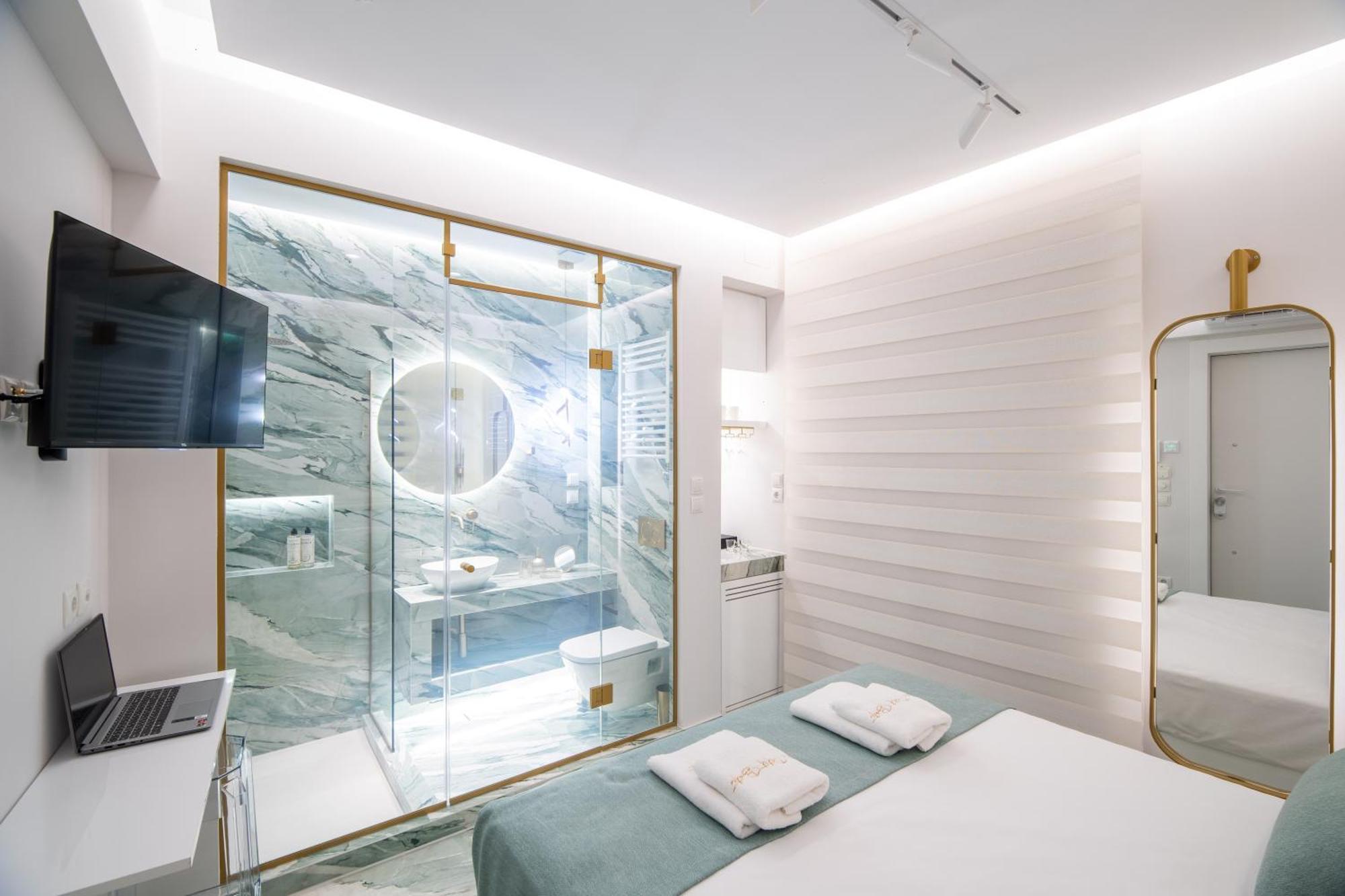 Ferienwohnung Luxury - Le Petit Bati Volos Exterior foto