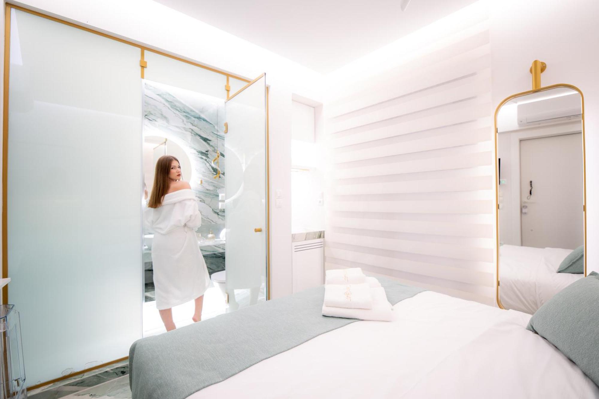 Ferienwohnung Luxury - Le Petit Bati Volos Exterior foto